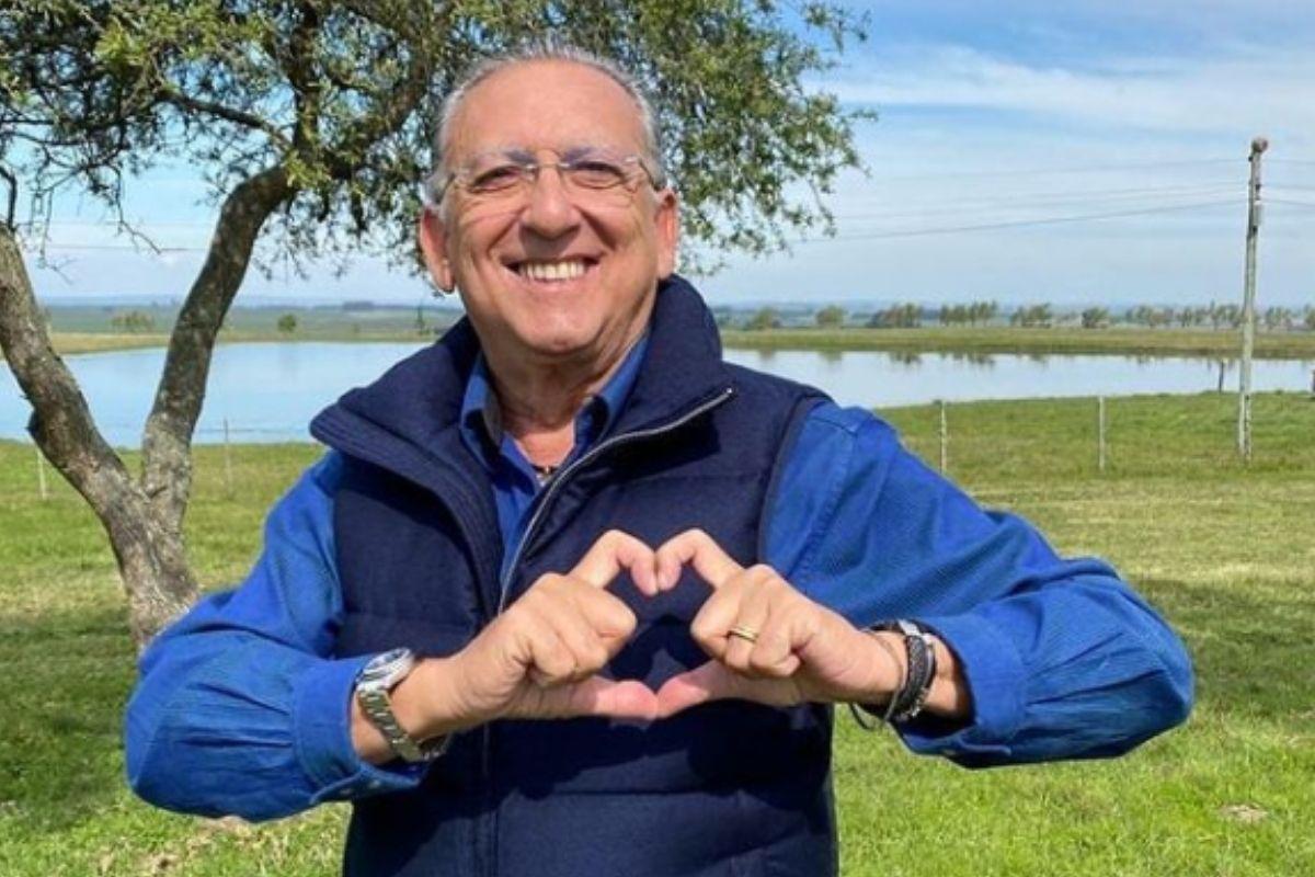 Galvão Bueno fala sobre o amor pelos netos
