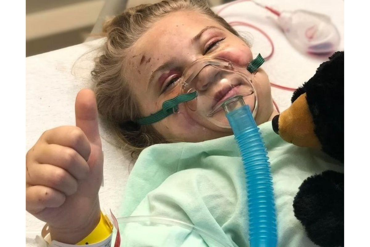 Avalinn está se recuperando aos poucos