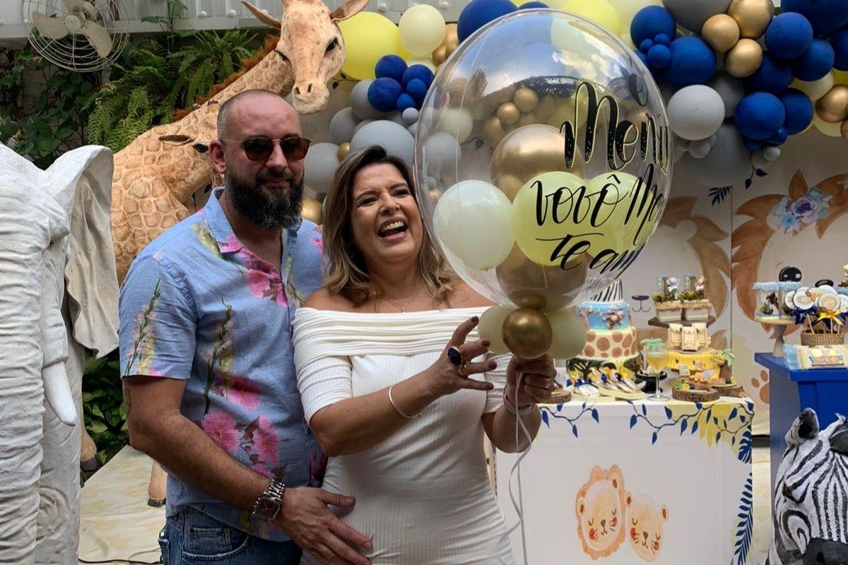 Adriana Cury, diretora geral da Pais&Filhos, e seu marido, Rodolfo Moreira, vão ser pais de um menina