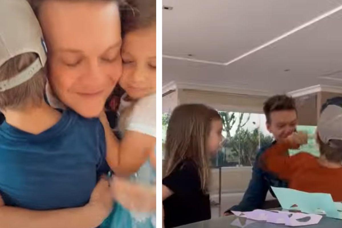 Thais Fersoza compartilha momento carinhoso em família