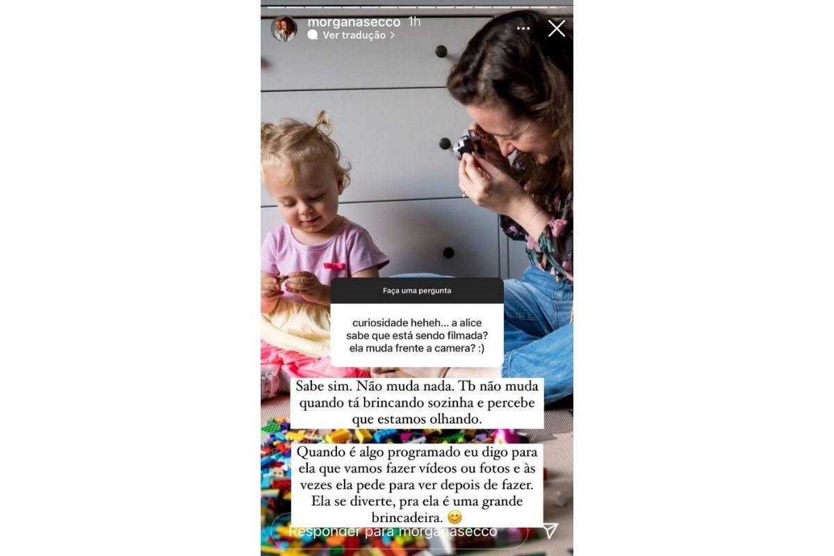 Morgana mandou a real nas redes sociais