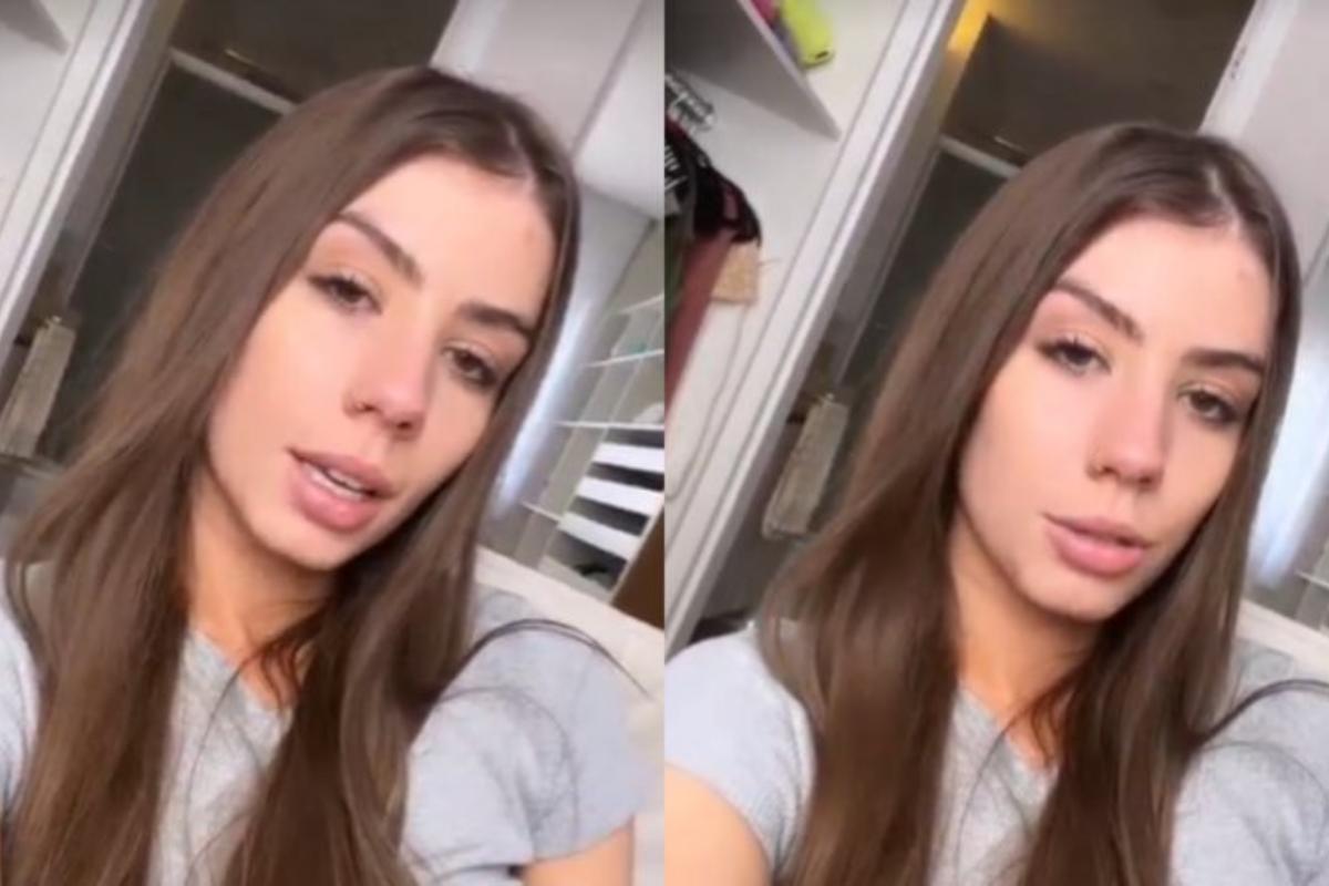 Maria Lina se emociona ao falar do filho