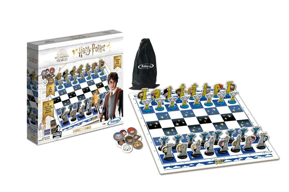 Xadrez e dama Harry Potter