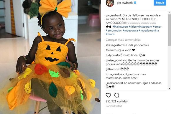(Foto: reprodução instagram/gio_ewbank)