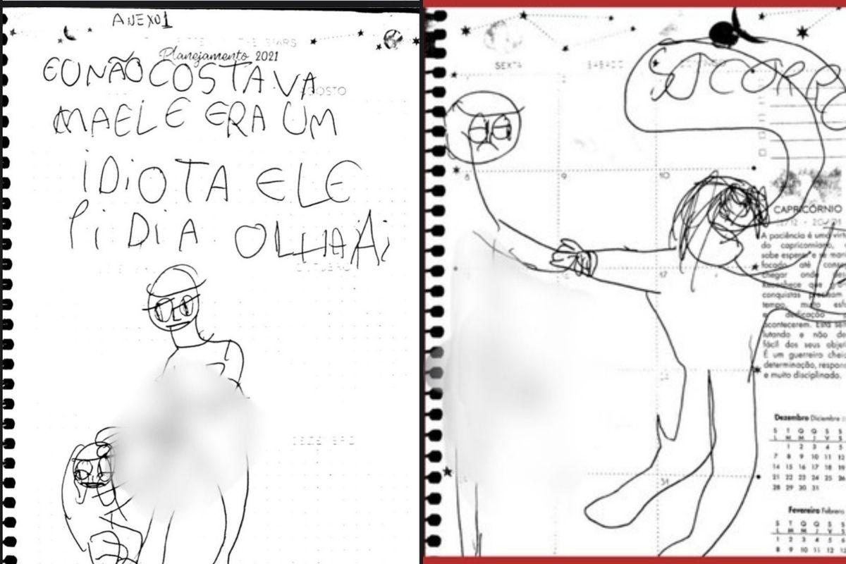 Crianças denunciam o pai de abusar sexualmente delas por meio de desenhos