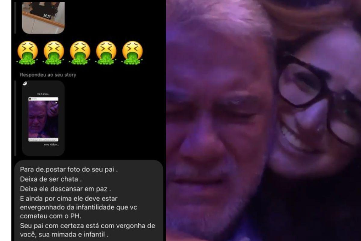Mari Palma reage a críticas com o nome do pai