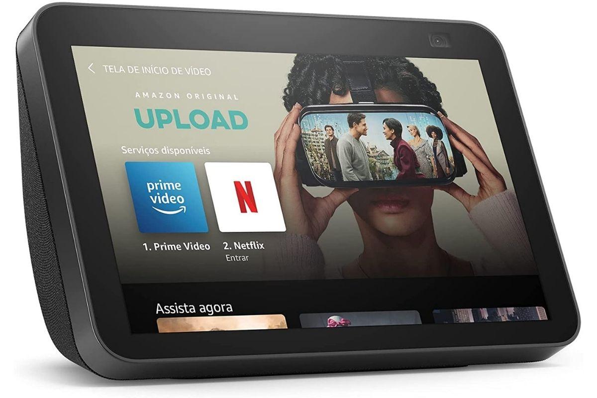 Black Friday: Novo Echo Show 8 (2ª Geração, versão 2021): Smart Display HD de 8" com Alexa e câmera de 13 MP
