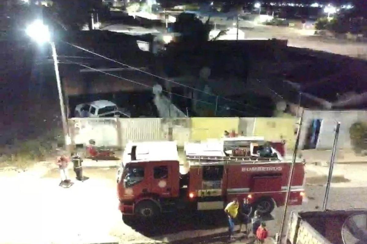 A mãe e os três irmãos de Enzo sobreviveram (Foto: Reprodução TV Bahia)
