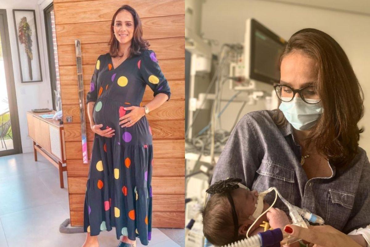 Letícia Cazarré teve Maria Guilhermina em um parto emocionante