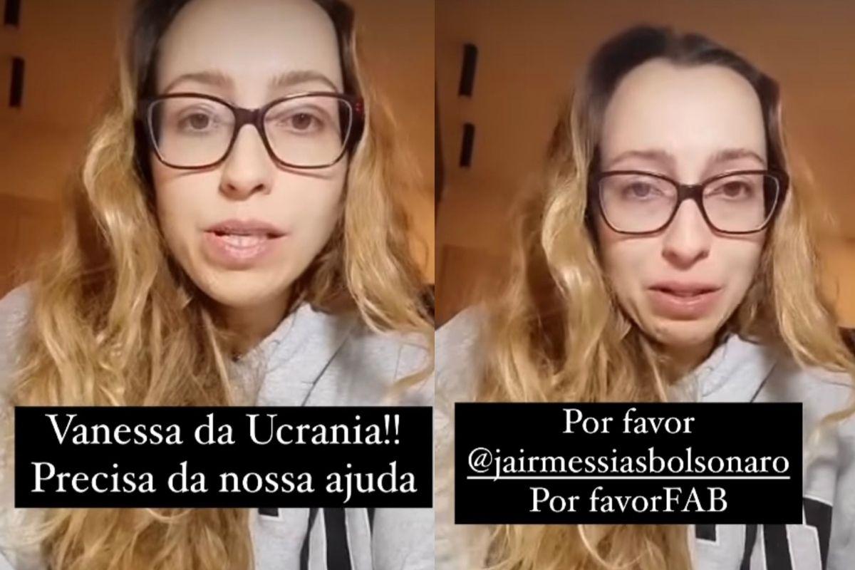 Apelo de Vanessa nas Redes Sociais