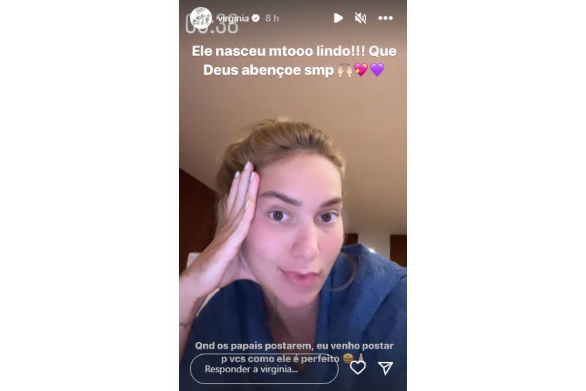 Virginia Fonseca, esposa Zé Felipe, nora cantor Leonardo, sobrinho de Virginia, filho do irmão de VIrginia, afilhado Virginia, cunhada Virginia, família Virginia