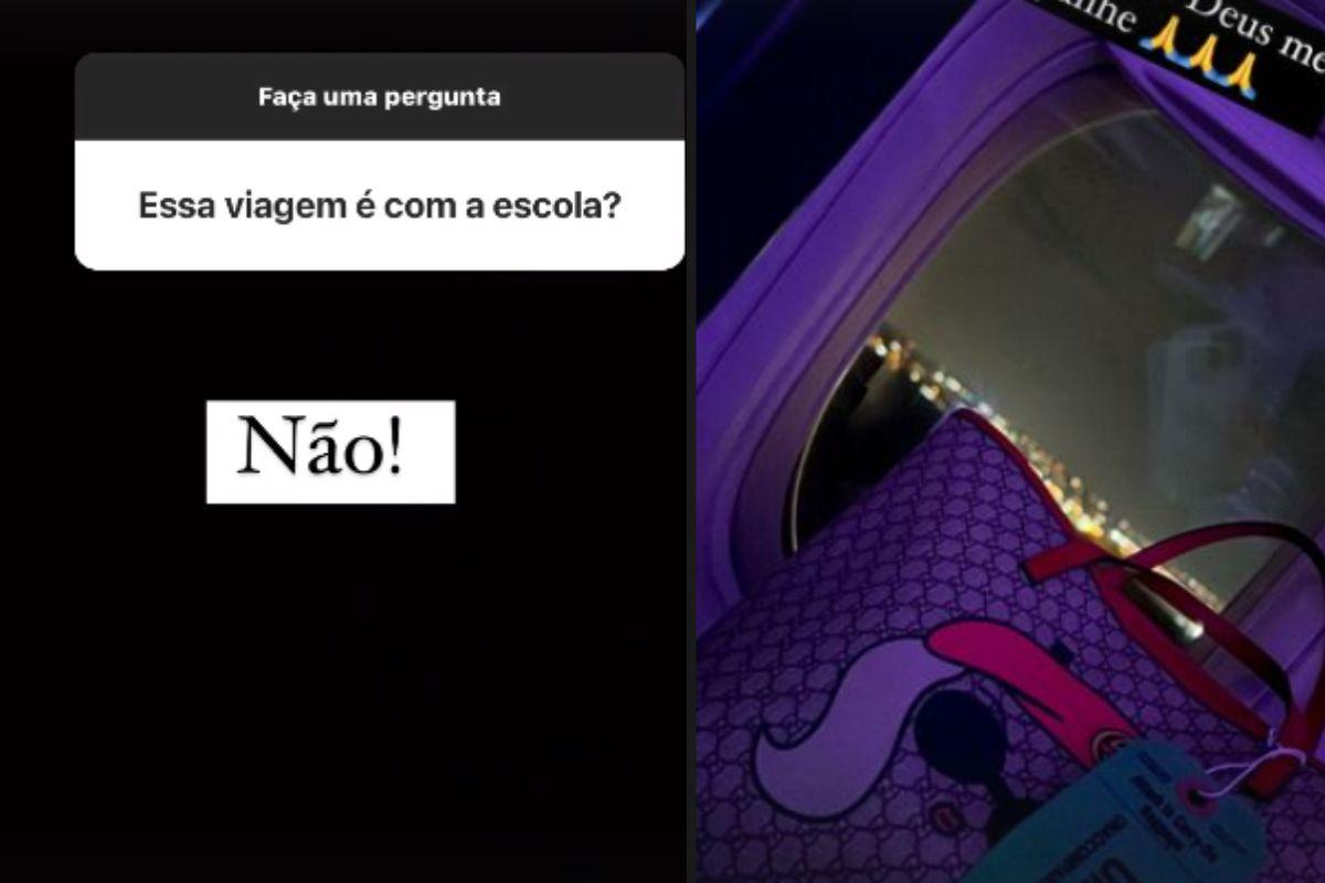 Viagem de Rafa Justus