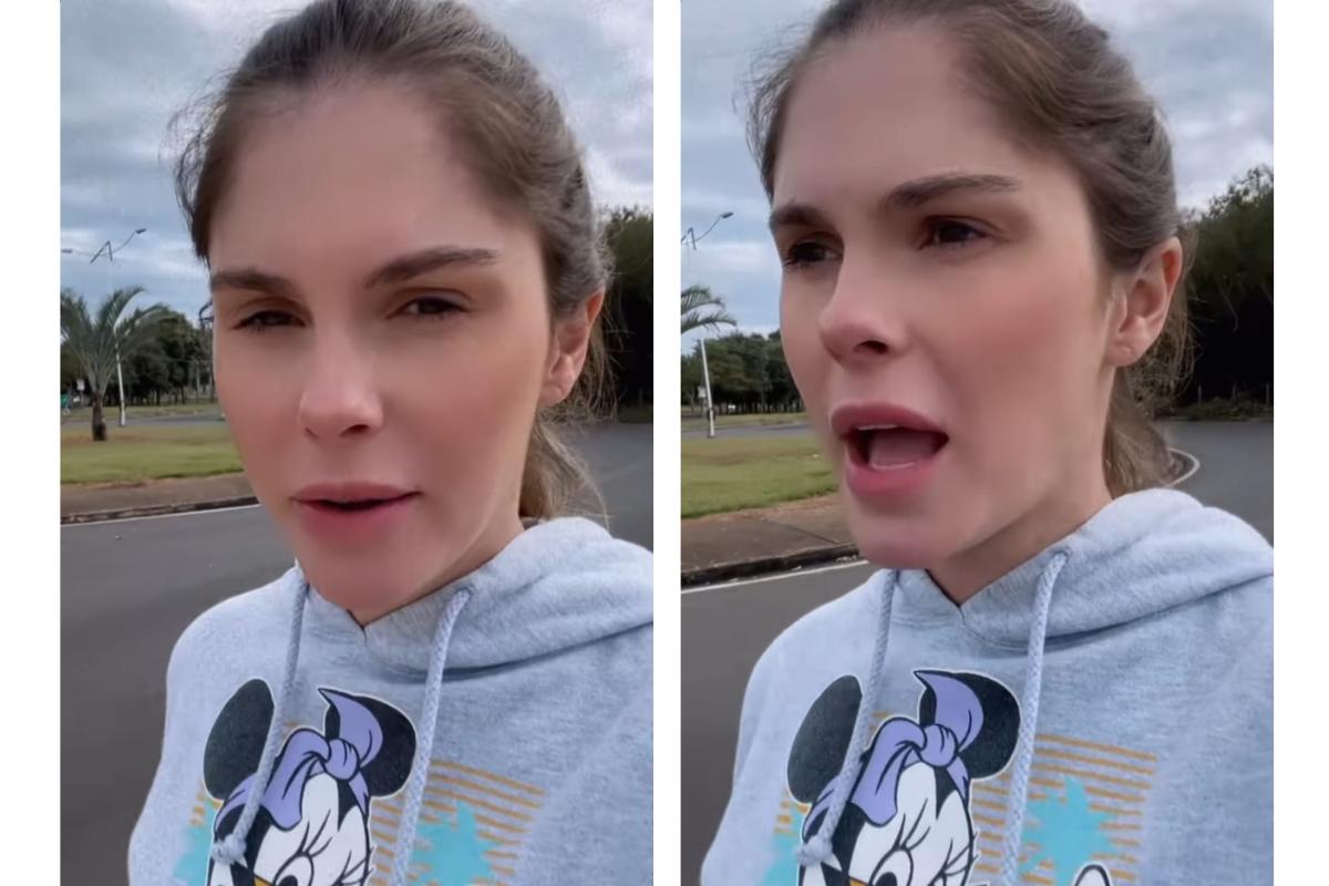 Bárbara Evans é mãe de Ayla, bebê de 1 mês de vida