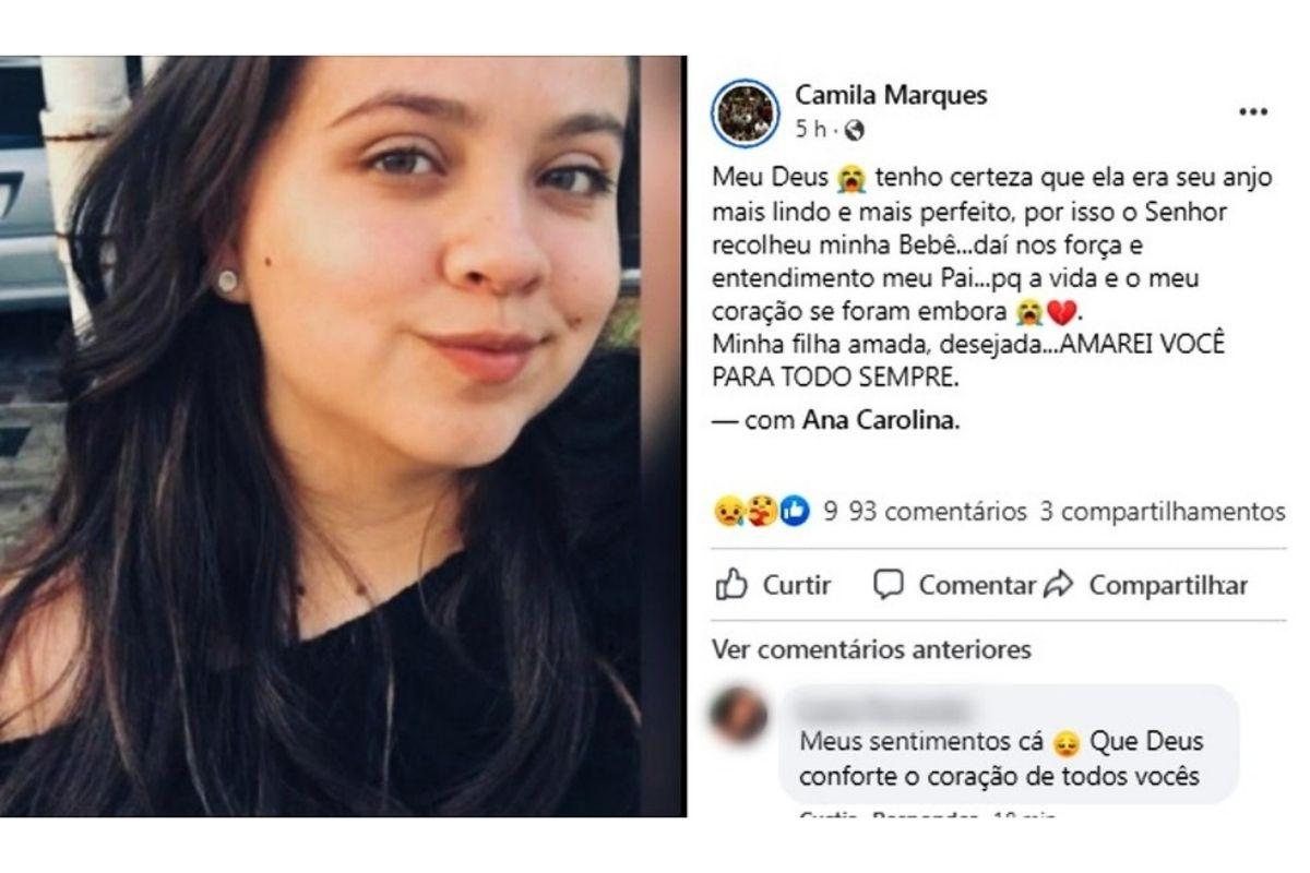 Ana Carolina usou o "kit aborto" e faleceu