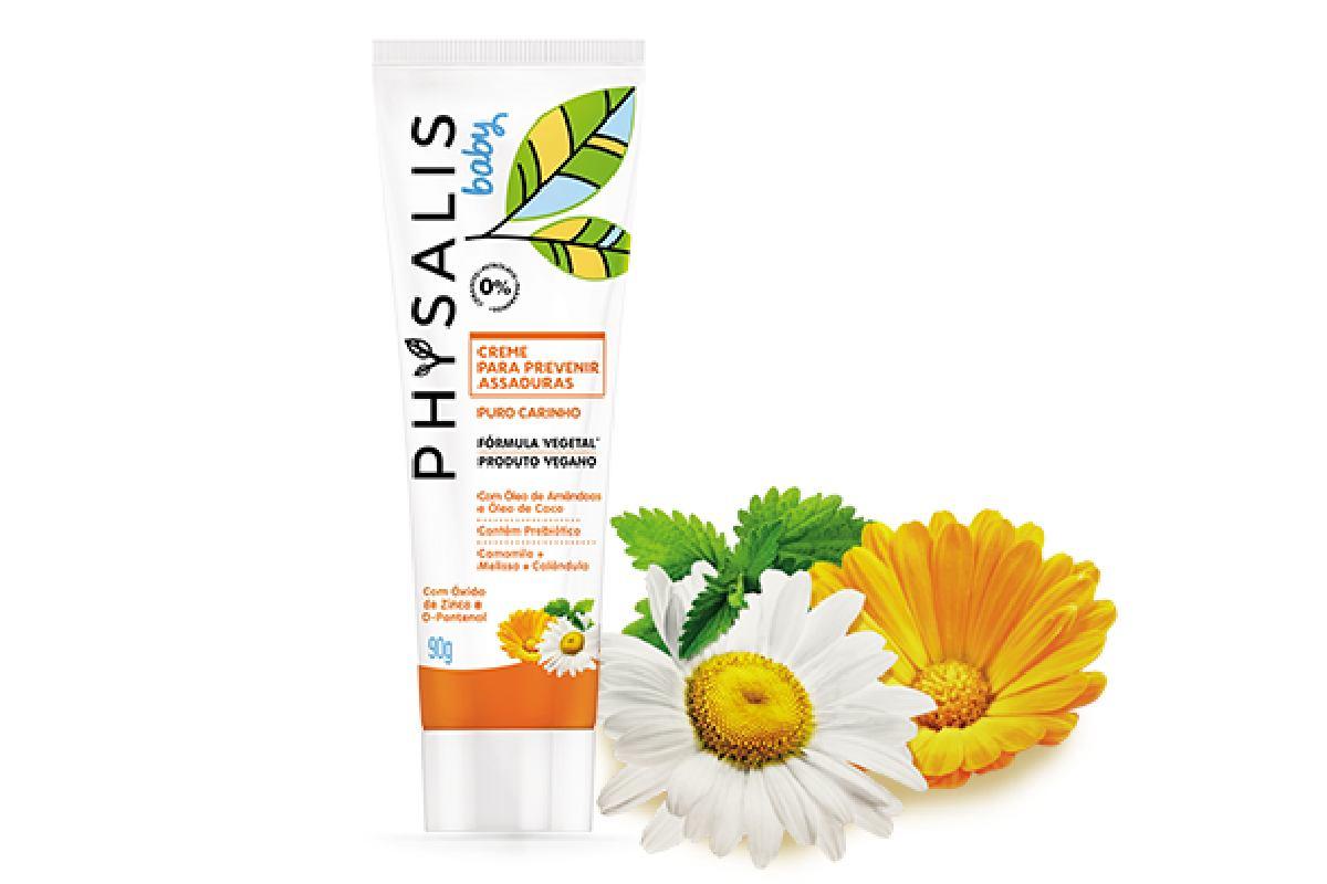 Creme para assaduras Physalis Baby