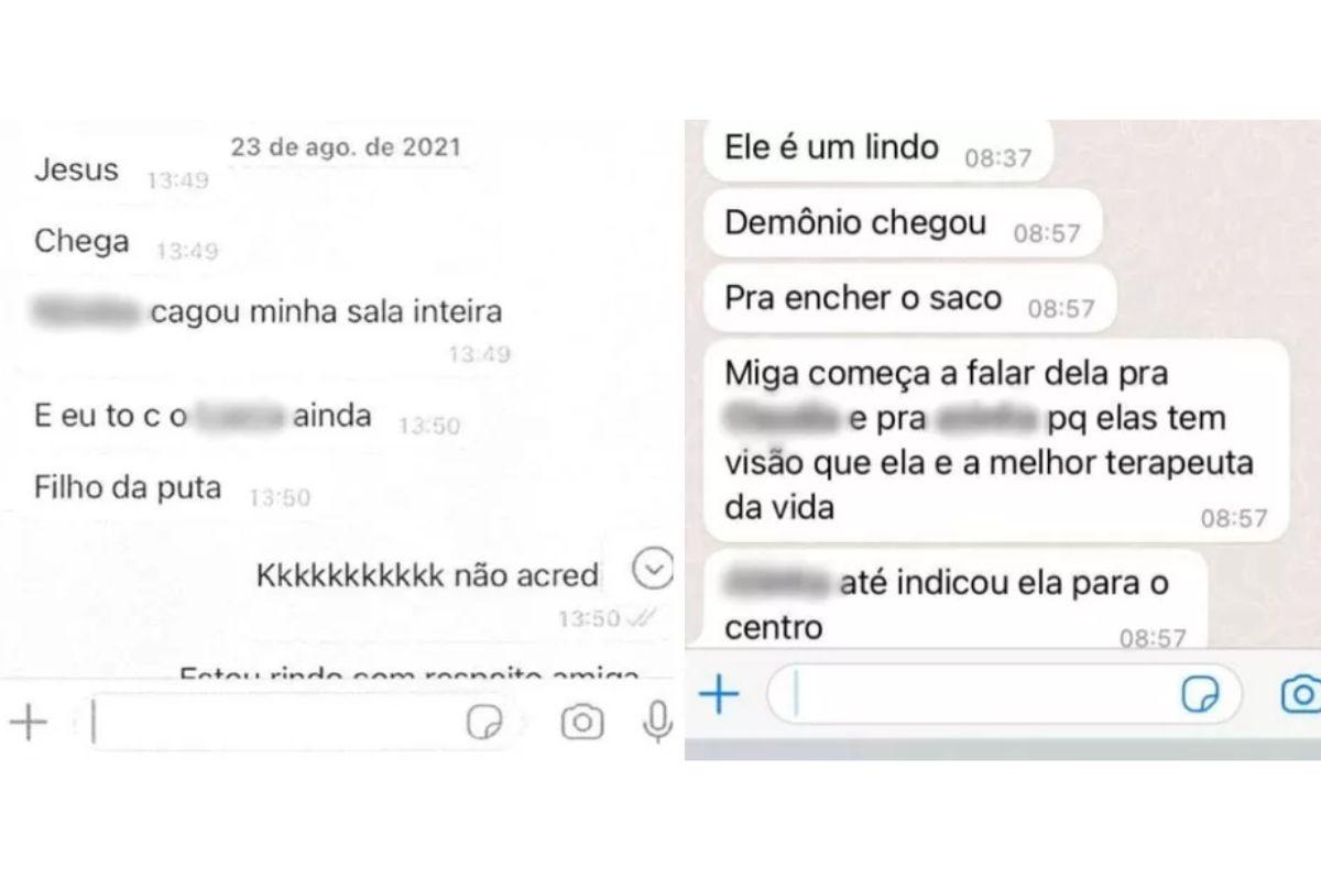 Ataques feito pela fonoaudióloga