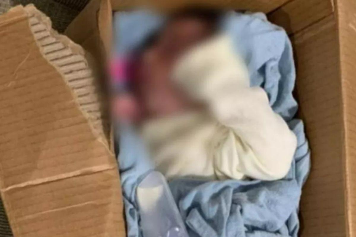 Bebê é abandonada pela mãe em Santa Catarina