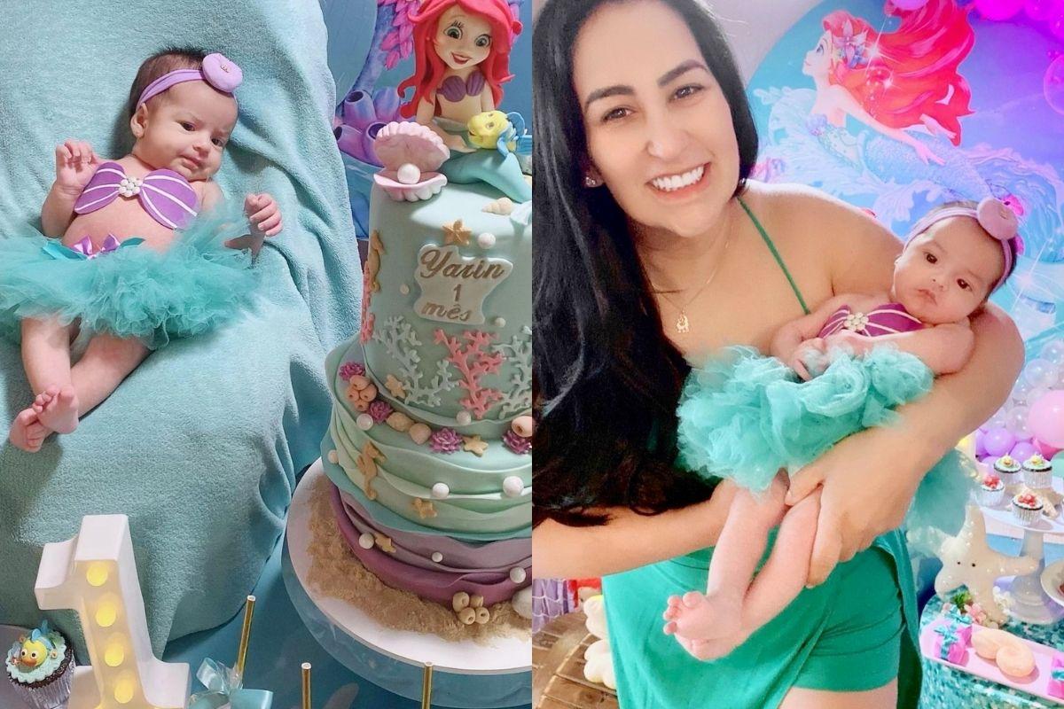 Fotos compartilhadas pela jornalista nas redes