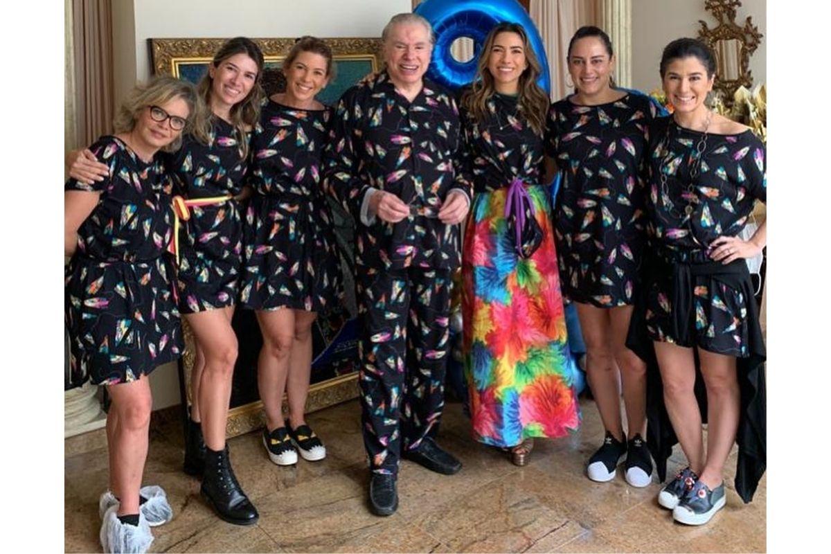 Silvio Santos, Patrícia Abravanel, Rebeca Abravanel, Silvia Abravanel, Daniela Beyruti, Cintia Abravanel, Renata Abravanel, família Silvio Santos, família Abravanel