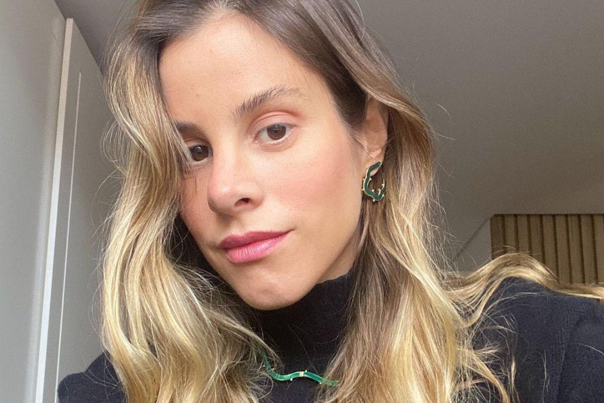Shantal mostrou a barriga uma semana após o parto