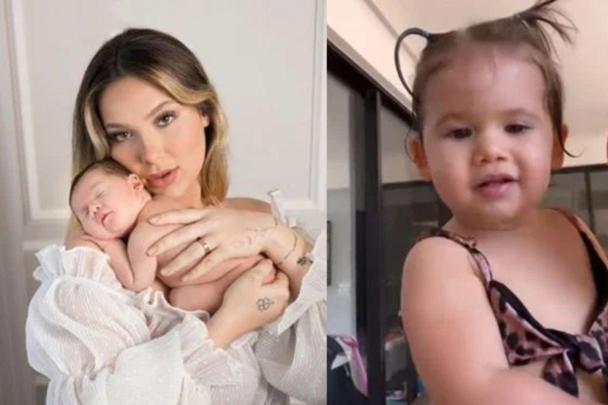 Virginia Fonseca posta vídeo da filha falando mãe pela priemeira vez