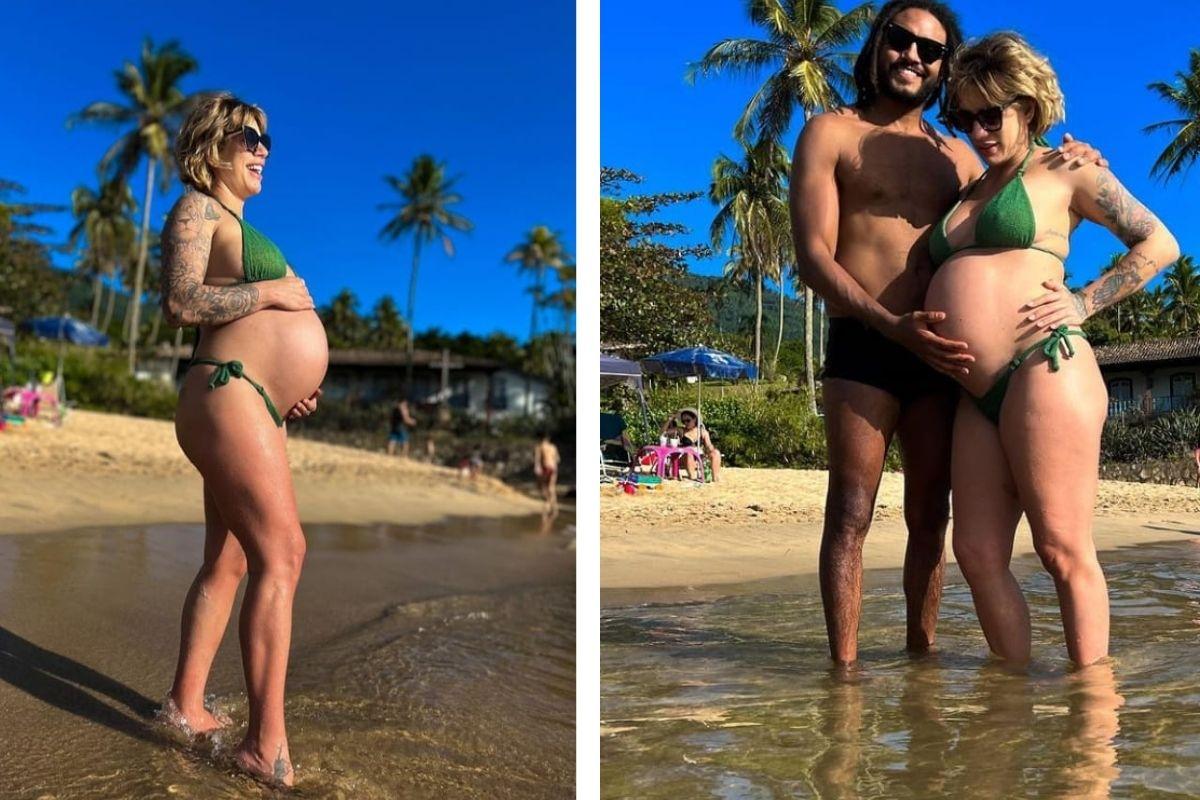 A Nanda Terra está grávida do primeiro filho