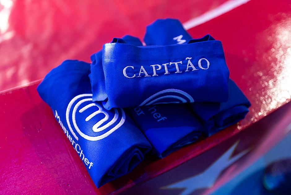 Aventais do time azul