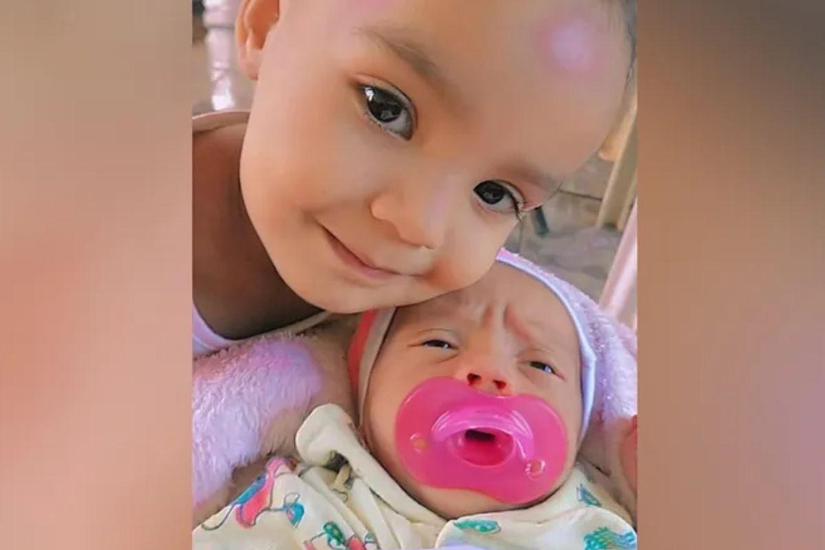 A mãe tentou salvar as crianças após o incêndio