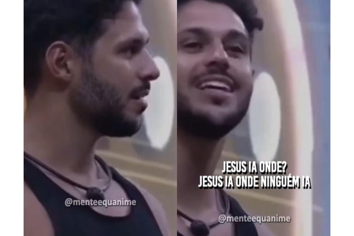 Rodrigo Mussi falando sobre Jesus