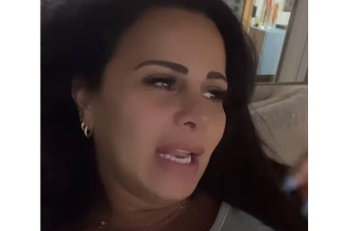 A atriz contou que passou o dia arrumando as coisas do filho Joaquim