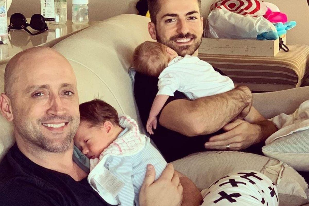 Thales, Paulo Gustavo e os filhos