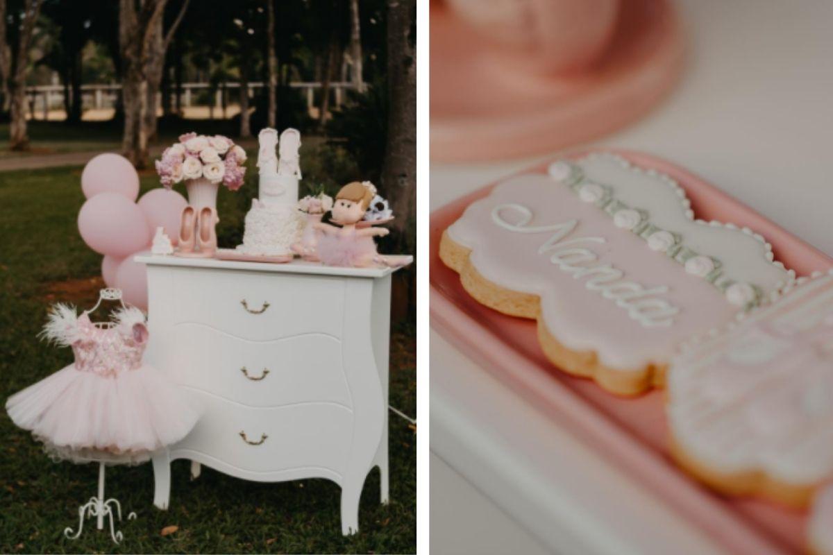 Biah Rodrigues e Sorocaba mostram decoração do 4° mesversário da filha