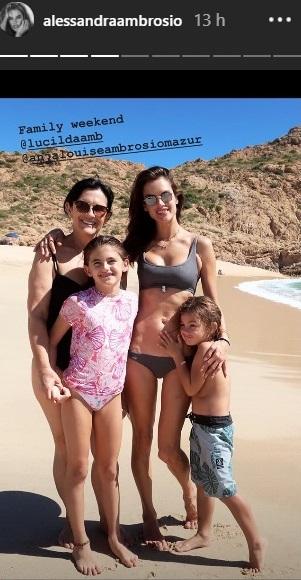 Foto: Reprodução Instagram / @alessandraambrosio