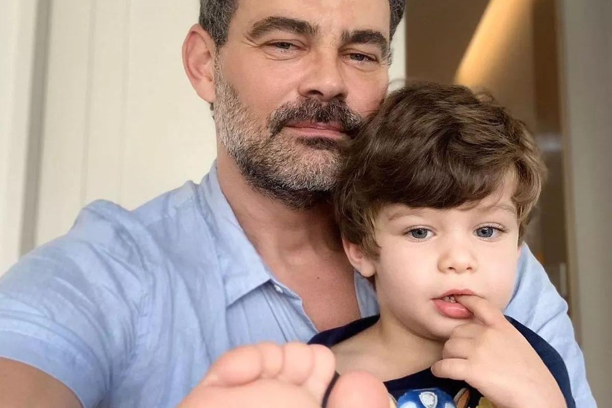 Carmo Dalla Vecchia fala sobre filho de 3 anos com João Emanuel Carneiro: "Sou mãe e o João é pai" (Foto: Reprodução Arquivo Pessoal)