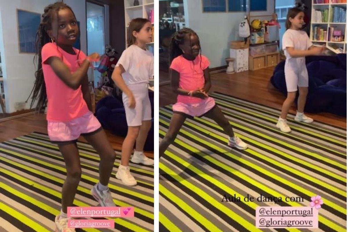 Giovanna Ewbank mostra Titi fazendo dança do TikTok e prova que a filha tem talento!