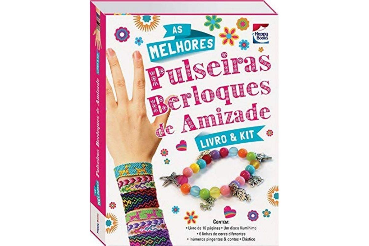 Livro & Kit: As Melhores Pulseiras Berloques de Amizade