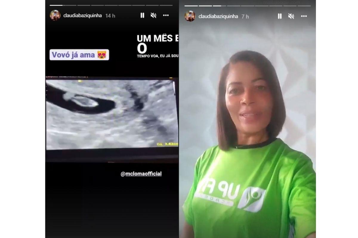 Mãe de MC Loma comemora a gravidez da filha