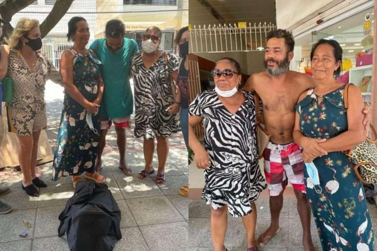 Jaques reencontrou a família após 20 anos