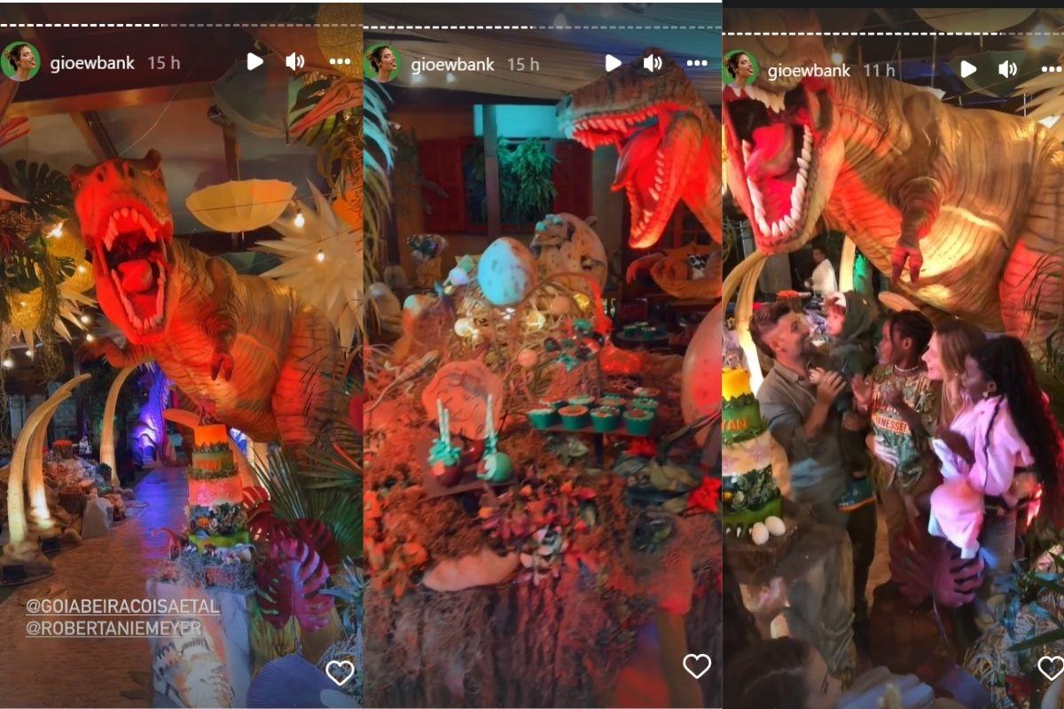 Giovanna Ewbank mostra detalhes da decoração do aniversário de 2 anos de Zyan
