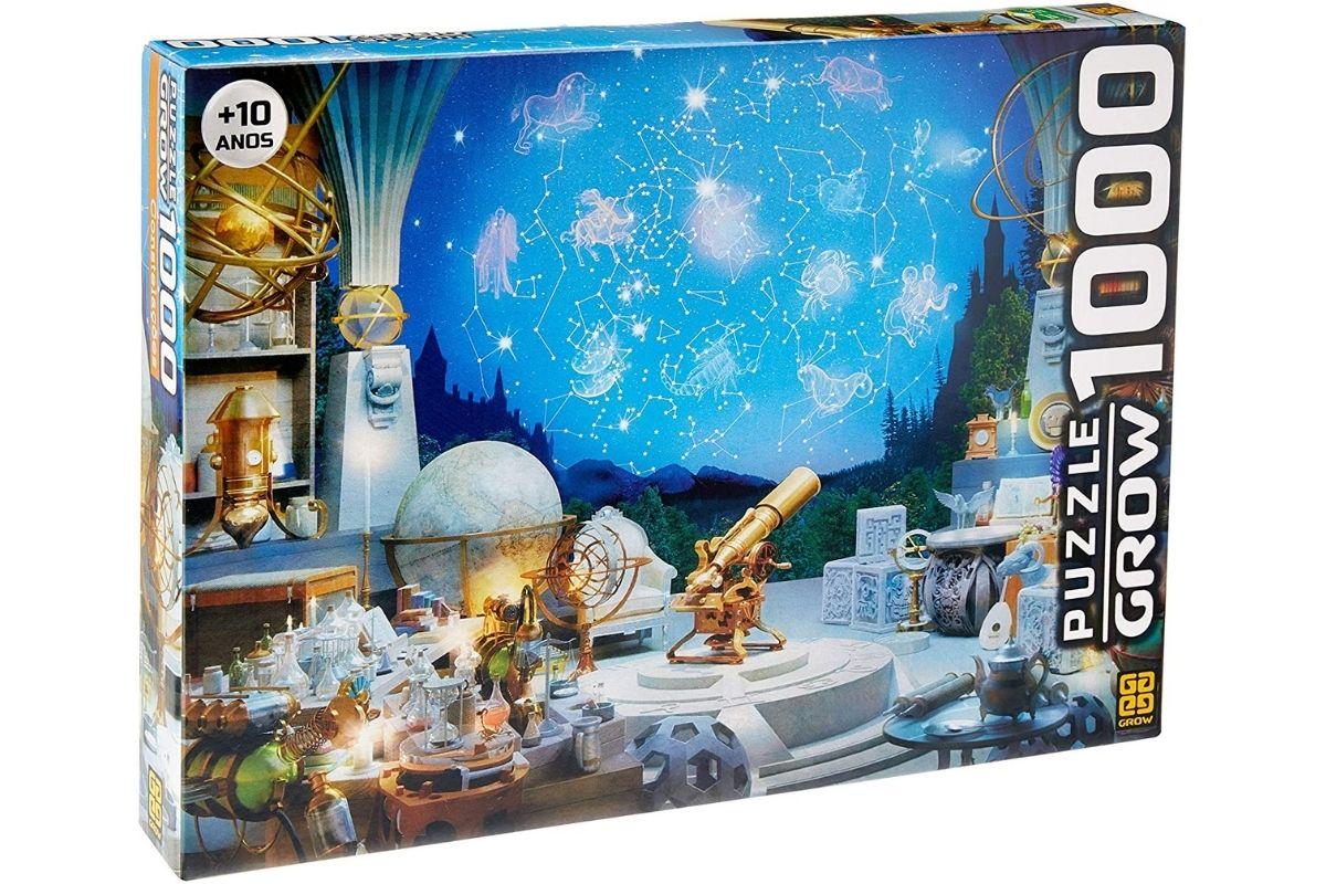 Presente Dia das Crianças: Constelações Puzzle 1000 Peças - Grow