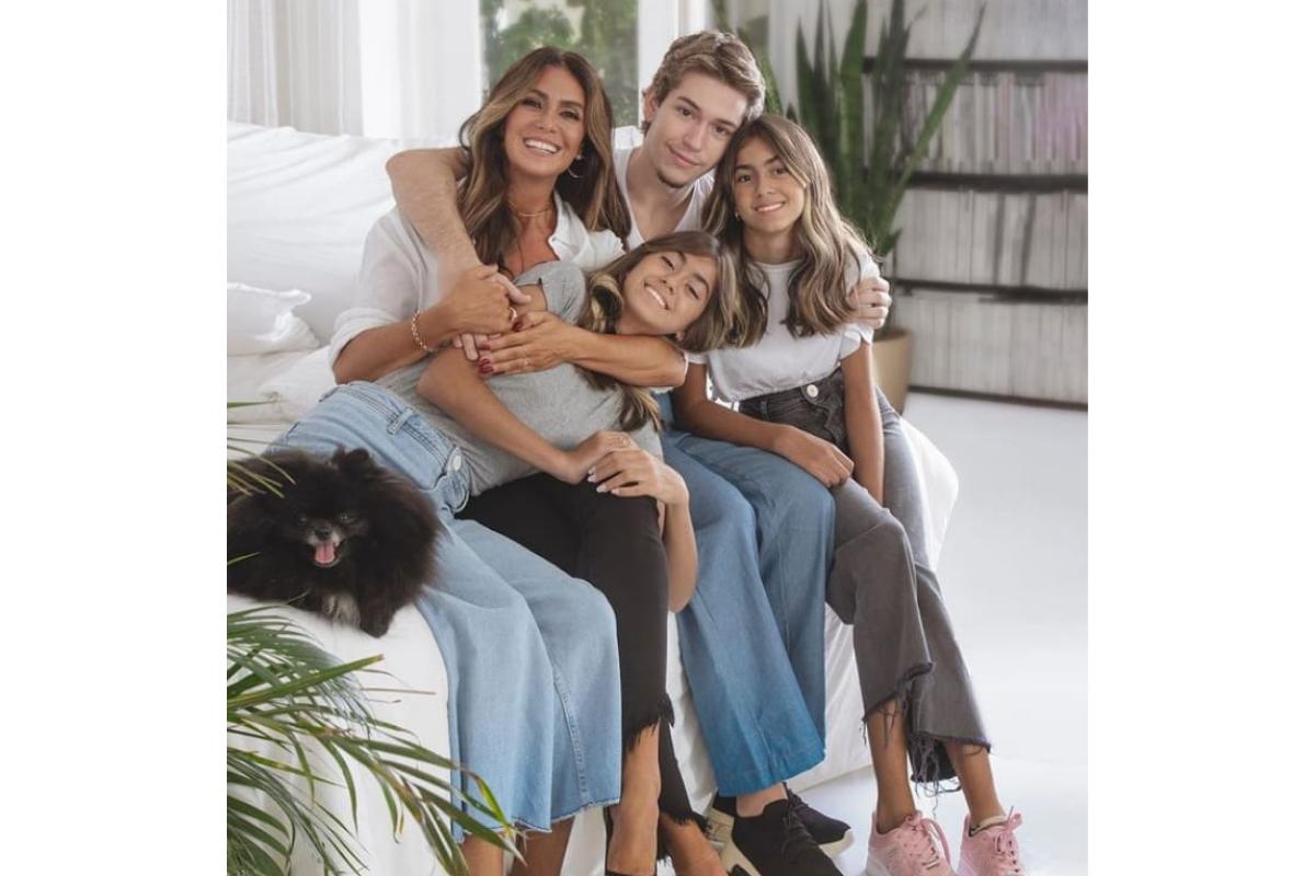 Giovanna Antonelli e filhos