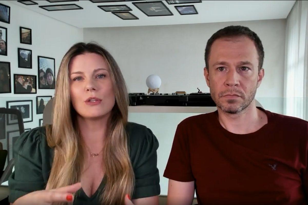 Tiago e Daiana compartilharam um vídeo no Instagram para contar a notícia