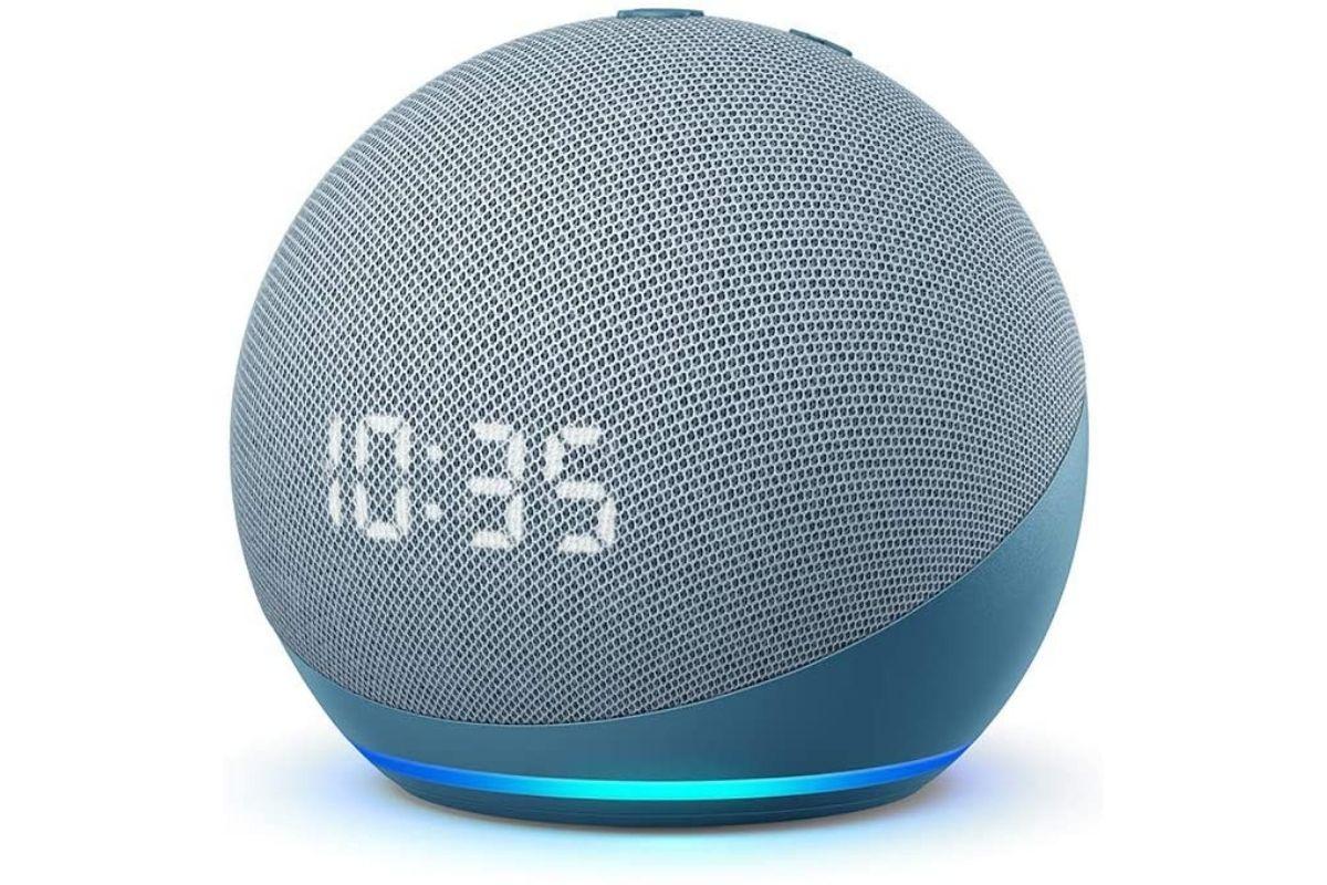 Black Friday: Echo Dot (4ª geração): Smart Speaker com Relógio e Alexa