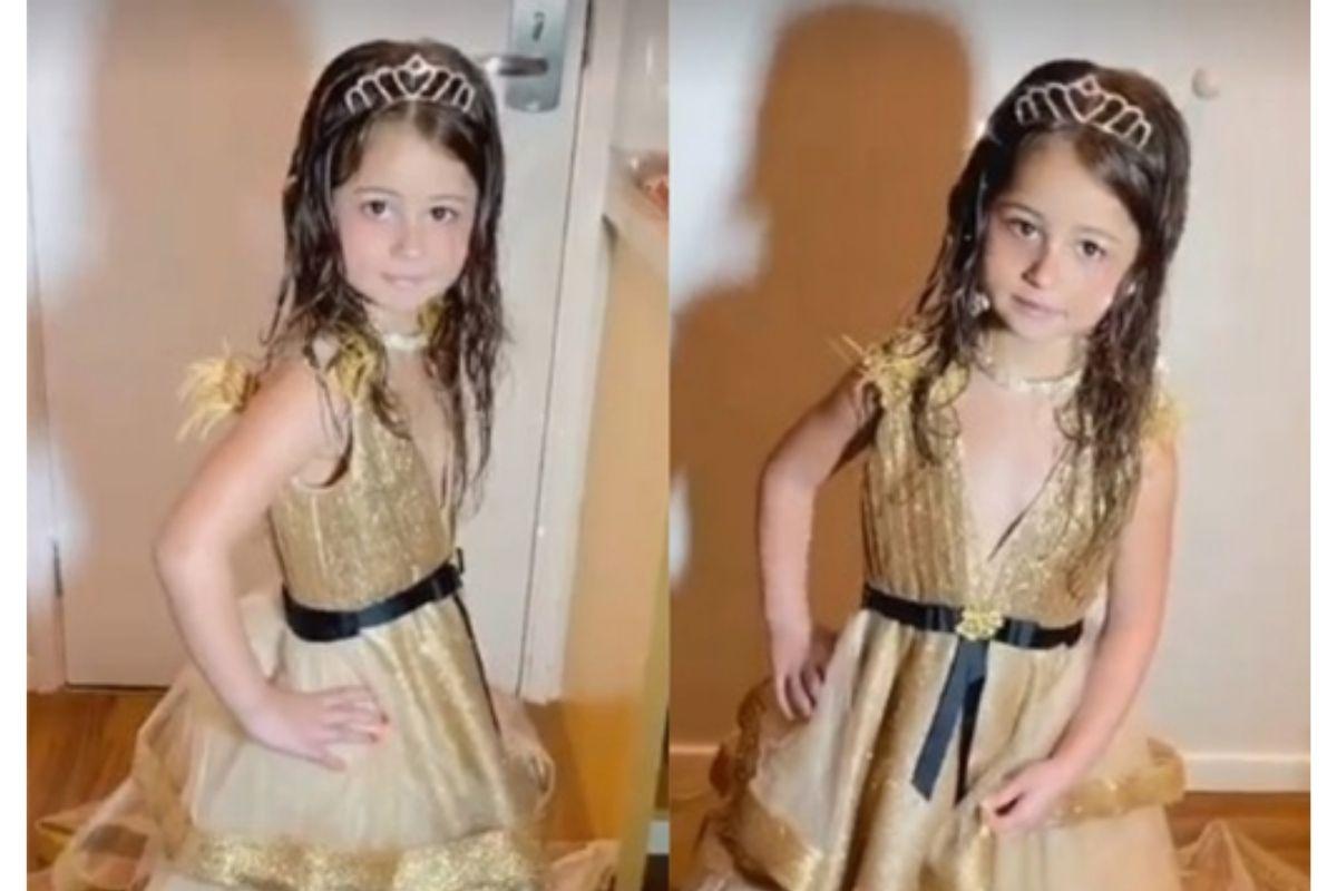 O look chamou a atenção