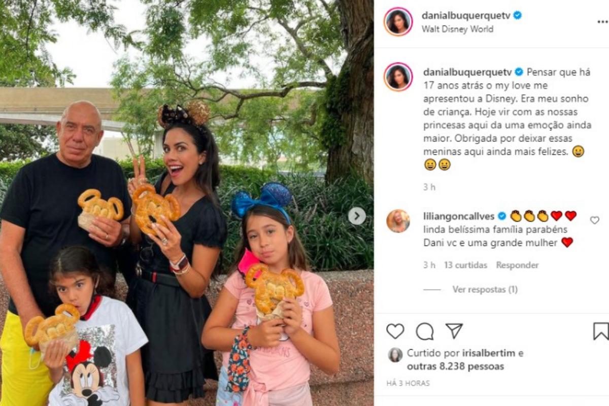 Família de Daniela Albuquerque