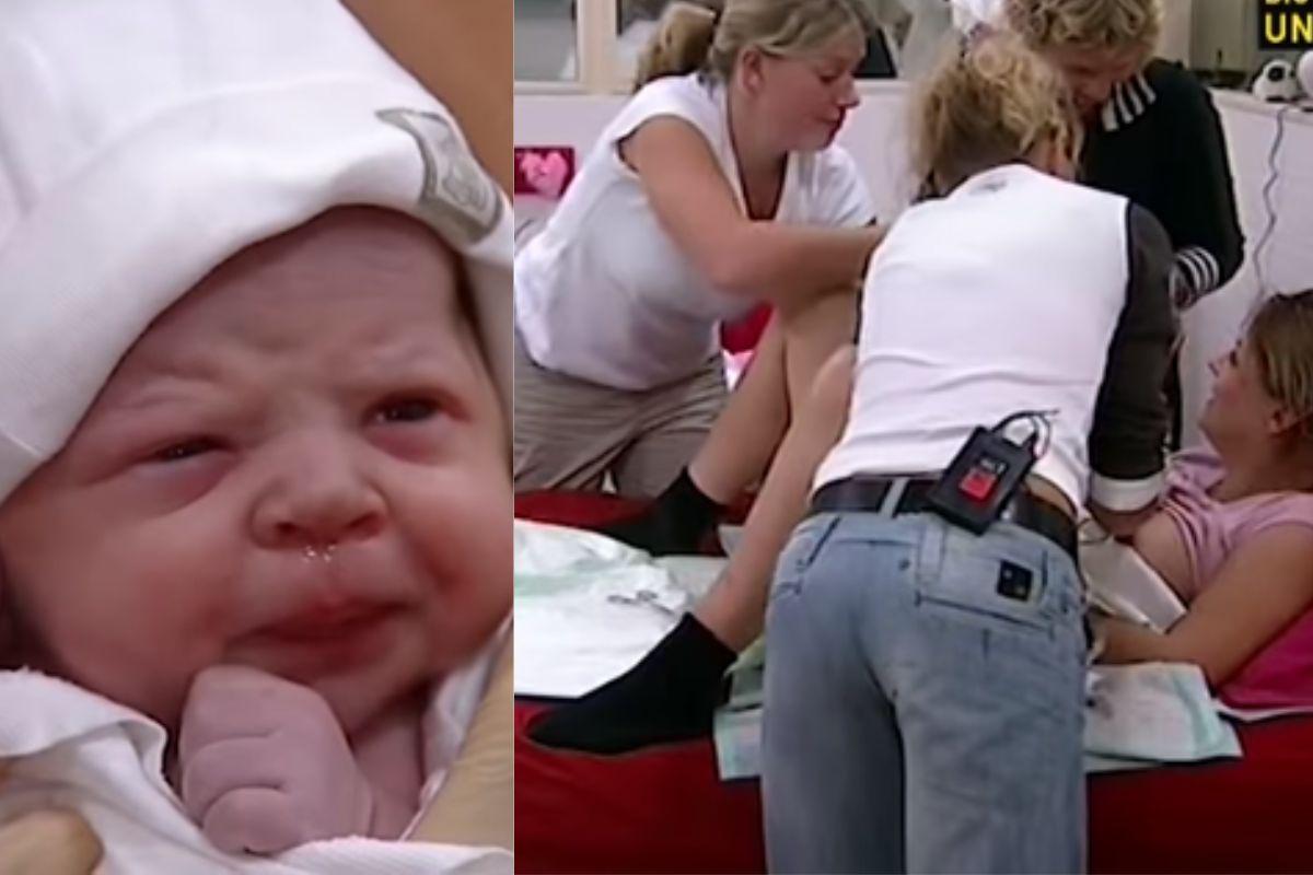 Participante entra grávida no reality e dá à luz no programa (1)