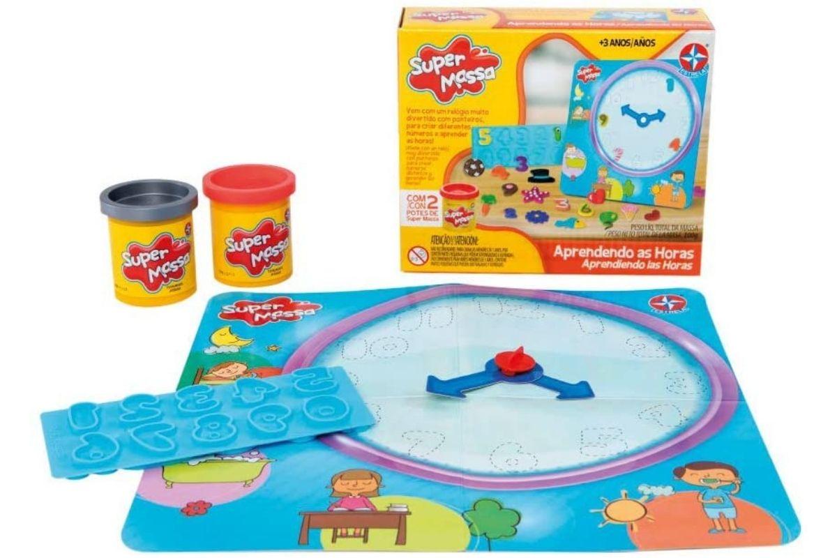 Presente Dia das Crianças: Jogo Super Massa Aprendendo as Horas