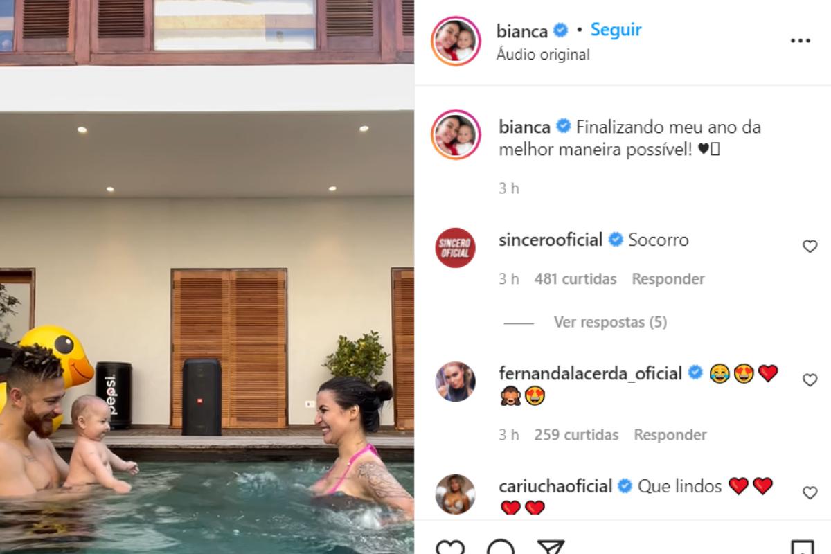 Bianca, Fred e Cris