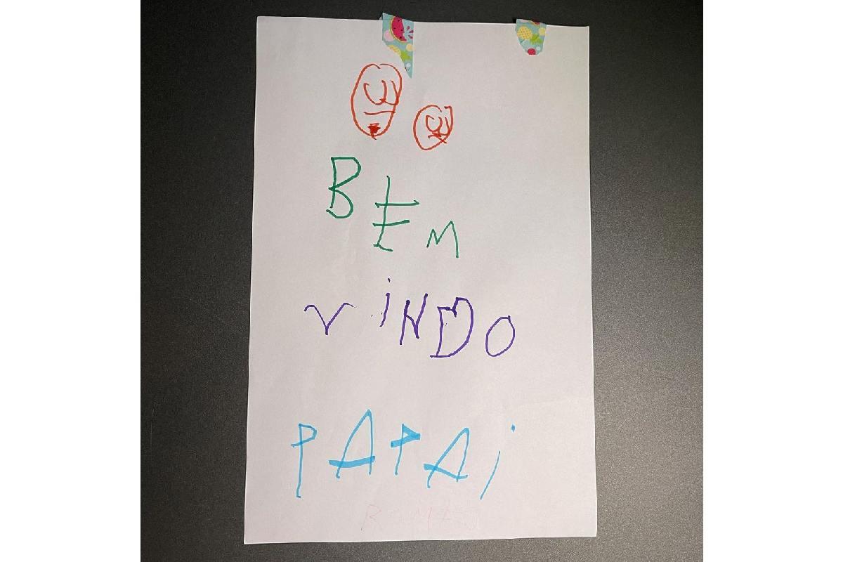 Romeo escreveu um bilhete para Marcos Mion