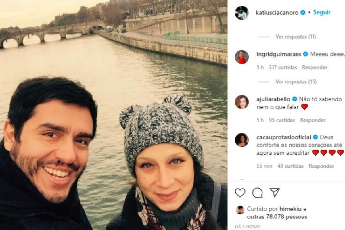 Famosos prestaram homenagens à Caike Luna